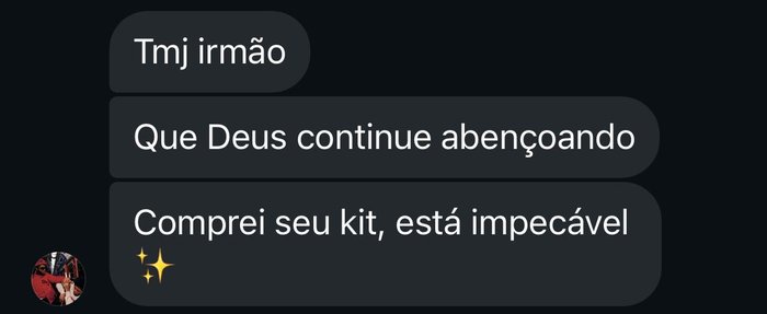 Print de conversa de WhatsApp com feedback sobre o High Score Vol. 1